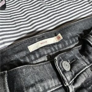 Levi’s Wedgie fit ankle jeans Better Weatherhead (dark gray) size 34